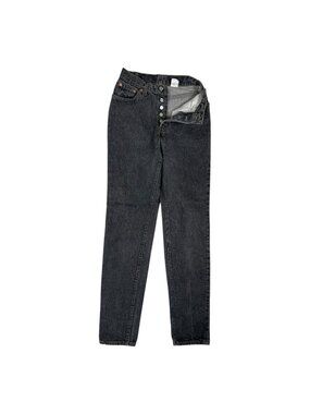 Vintage Levi’s 501 Jeans Black Denim Women’s 5 M Made In USA